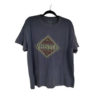 Whistler Paradise Of Slopes Canada Men's T-Shirt  Tee By The Blue Men's Size XL